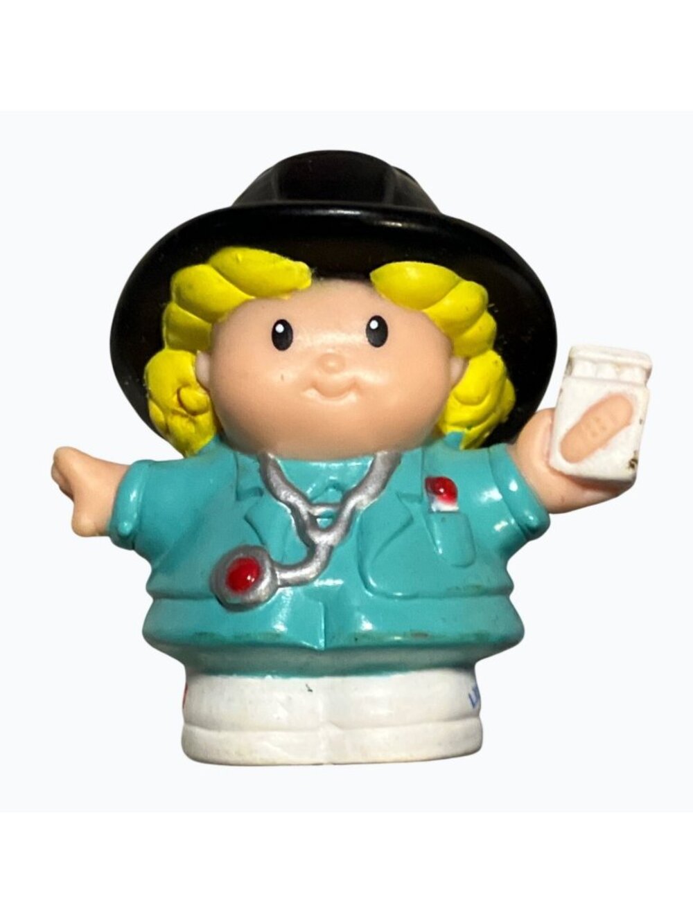 Fisher Price Little People Nurse Paramedic EMT Figurine 2001 Toy
